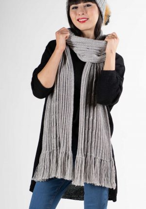 sciarpa sciarpone lungo solo lana alpaca donna uomo