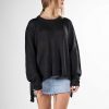 maglioncino nero semplice donna design pura lana naturale alpaca soffice come il cashmere